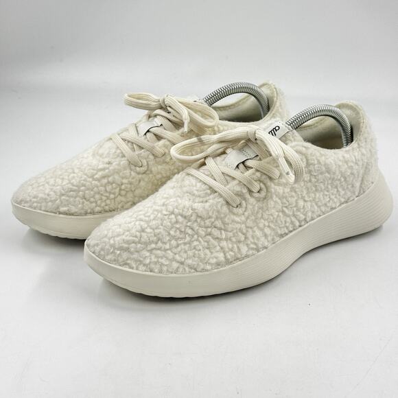 ALLBIRDS Wool Runner GO FLUFF Limited Edition SHERPA Rare Womens Size 9.5 EX - Picture 1 of 11